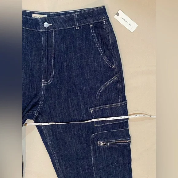 Anthropologie Pilcro Seamed Sport Cargo Jean NWT - Picture 11 of 14